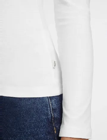 Bluza Guess, alb Alb