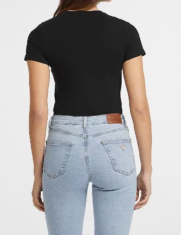 Tricou Guess, negru Negru