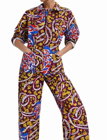 Salopeta Desigual, mix culori