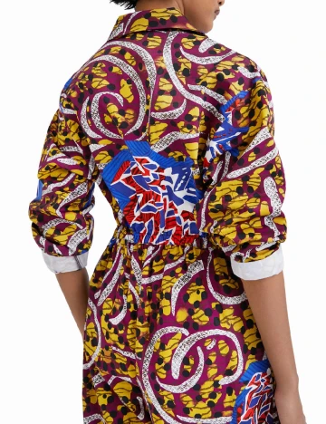 Salopeta Desigual, mix culori