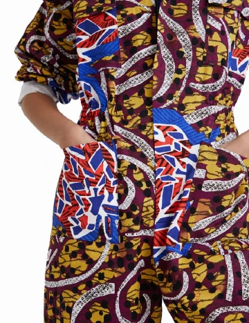 Salopeta Desigual, mix culori