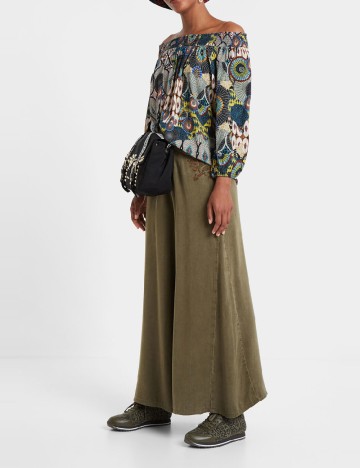 Bluza Desigual, mix culori