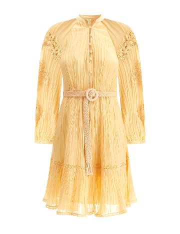 Rochie scurta Guess, galben