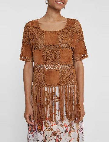 Bluza Desigual, maro