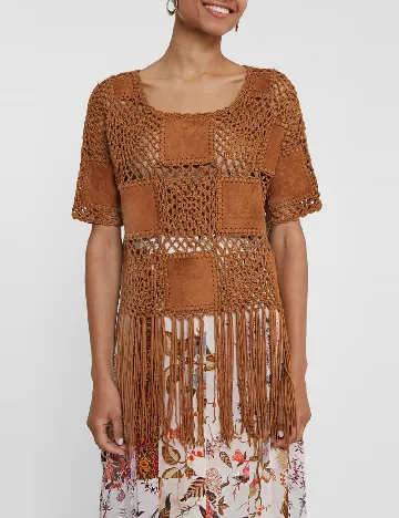 Bluza Desigual, maro Maro