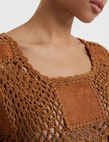 Bluza Desigual, maro Maro