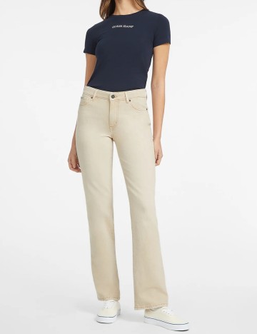 Blugi Guess, crem