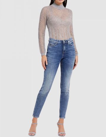 Blugi Guess, albastru