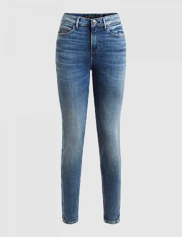 Blugi Guess, albastru Albastru