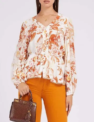 Bluza Guess, maro