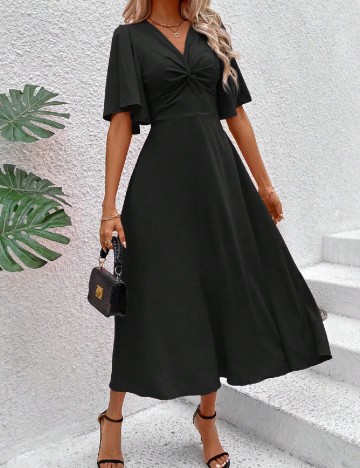 Rochie medie SHEIN, negru