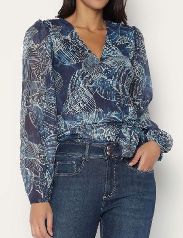 Bluza Guess, albastru