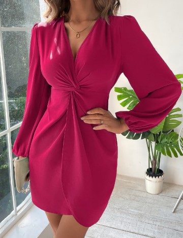 Rochie scurta SHEIN, roz