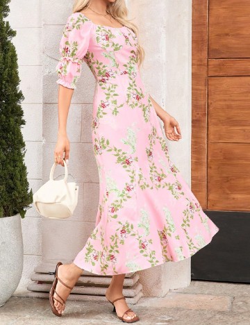 Rochie medie SHEIN, roz