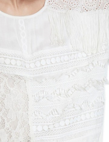 Bluza Desigual, alb