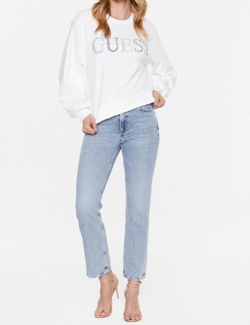 Bluza Guess, alb