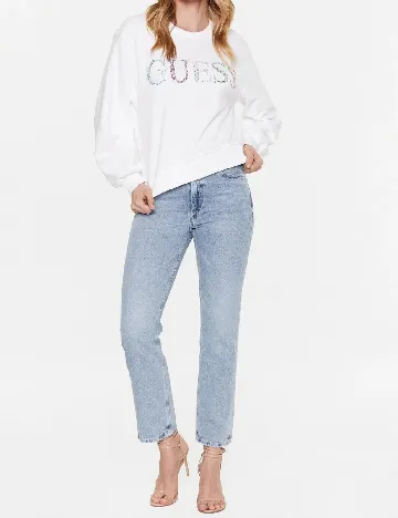 Bluza Guess, alb