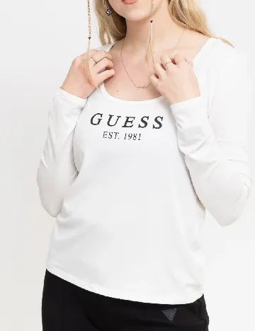 Bluza Guess, alb