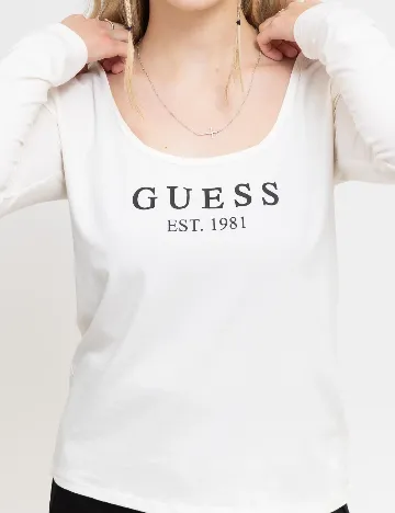Bluza Guess, alb