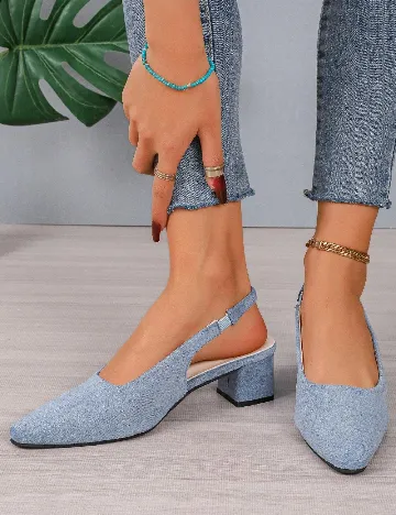 Pantofi SHEIN, albastru Albastru