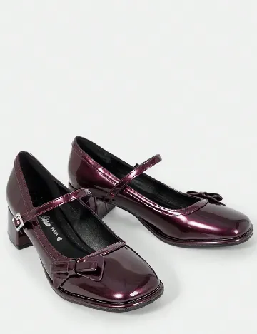Pantofi SHEIN, pruna