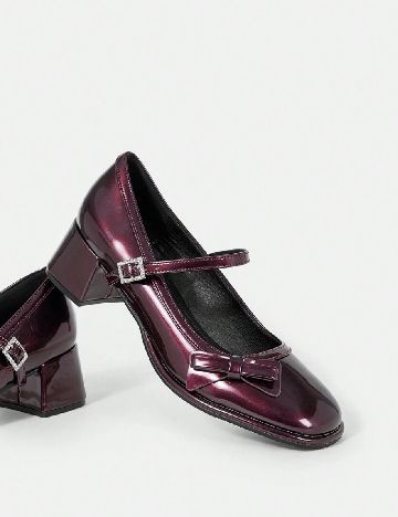 Pantofi SHEIN, pruna