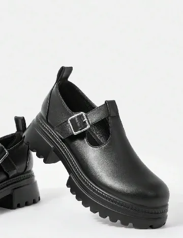 Mocasini SHEIN, negru