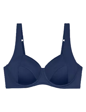 Sutien de baie Triumph, albastru Albastru