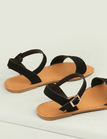Sandale SHEIN, negru Negru