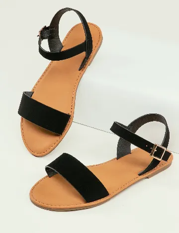 Sandale SHEIN, negru Negru