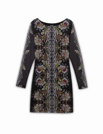 Rochie scurta Desigual, negru