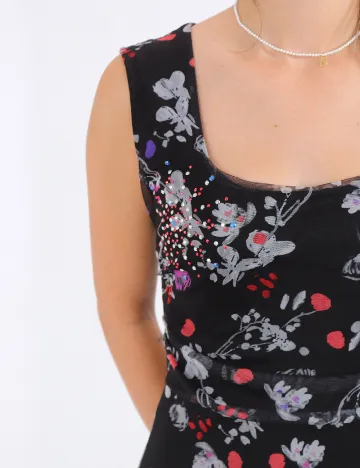Rochie scurta Desigual, negru