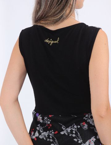 Rochie scurta Desigual, negru