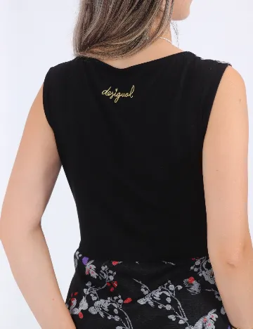 Rochie scurta Desigual, negru