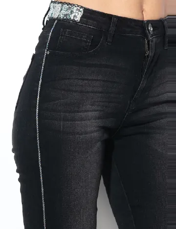 Blugi Desigual, negru Negru
