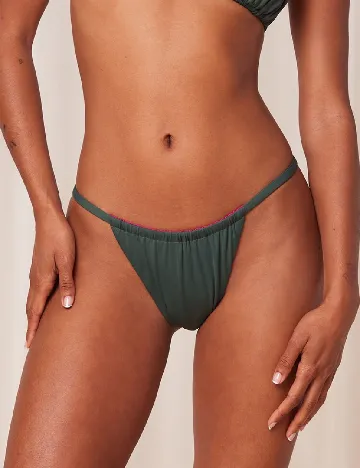 Chilot de  baie Triumph, verde/roz Verde