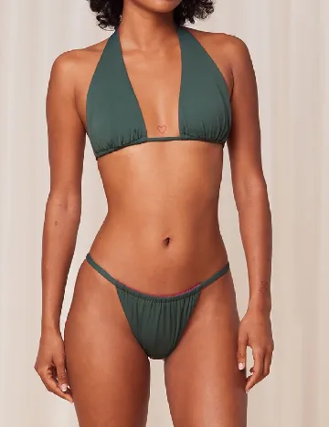 Chilot de  baie Triumph, verde/roz Verde