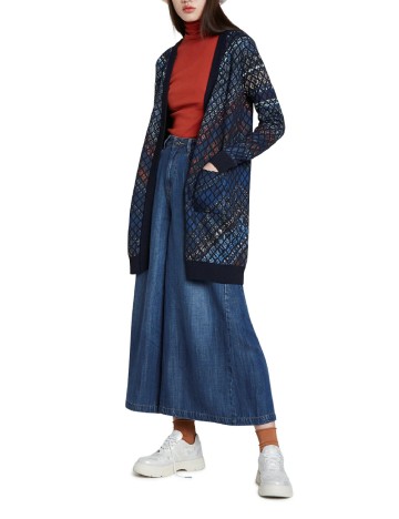 Cardigan Desigual, albastru