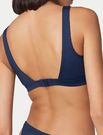 Sutien de baie Triumph, bleumarin Albastru