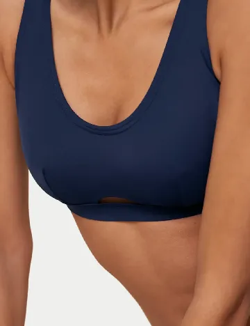 Sutien de baie Triumph, bleumarin Albastru