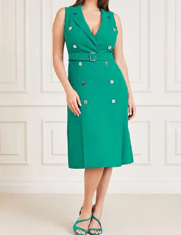 Rochie medie Marciano Guess, verde