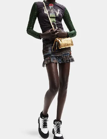 Bluza Desigual, mix culori Mix culori