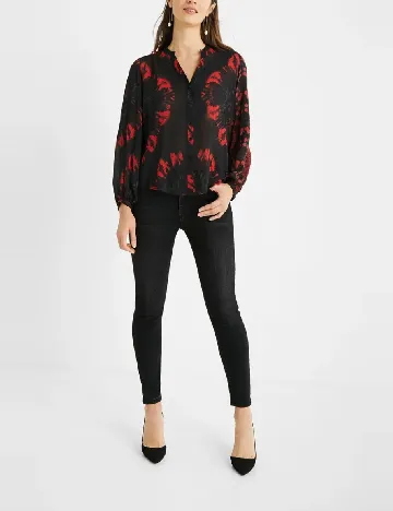 Camasa Desigual, negru