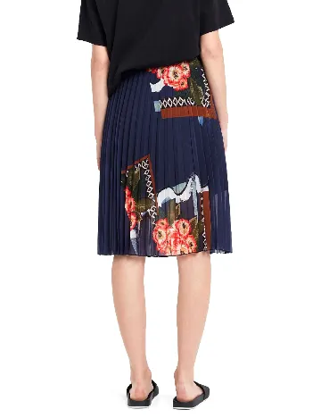 Fusta Desigual, albastru