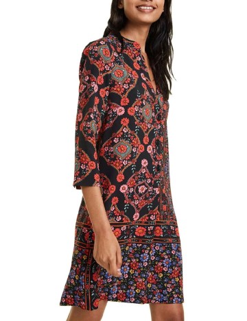 Rochie scurta Desigual, mix culori