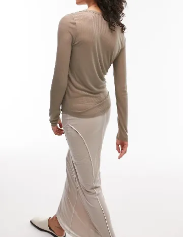 Bluza Top Shop, maro