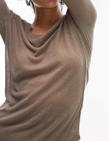 Bluza Top Shop, maro