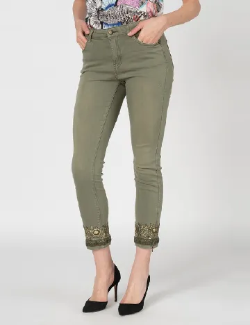Blugi Desigual, verde