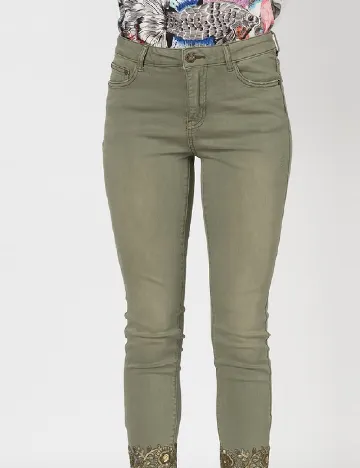 Blugi Desigual, verde