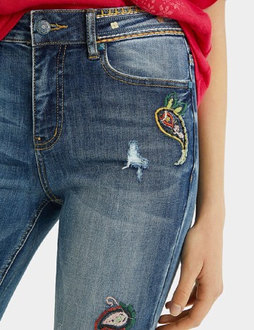 Blugi Desigual, albastru